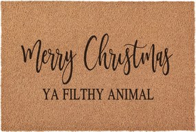 Lábtörlő Merry Christmas Boldog Karácsonyt Kókusz 60x40