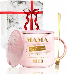 Bögre Nagy Bögre Ajándék Anyukáknak kerámia 380 ml Mutter Mutti német