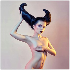 Poszterek 100x100 Csintalan kislány