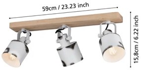 Eglo 43923 - Spotlámpa KILBURN 3xE27/40W/230V