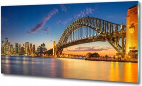 Fotó üvegkép Bejárat a strandra 100x70