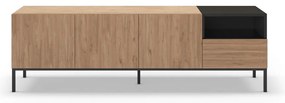 Natúr színű TV-állvány 180x55 cm Cailin – Marckeric
