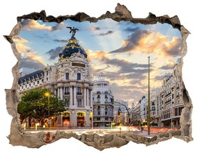 Fali matrica lyuk a falban Madrid, spanyolország nd-k-103181516