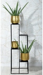 Virágállvány 100x40 cm fekete