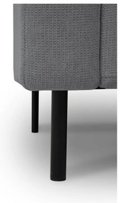 Sötétszürke sarokkanapé (jobb oldali) Hero – Scandic