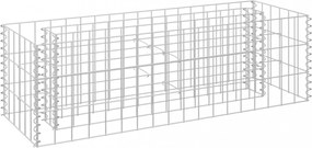 horganyzott acél gabion magaságyás 90 x 30 x 30 cm
