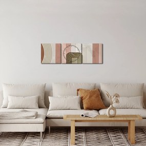 Kép - Minimalista illusztráció (órával) (90x30 cm)