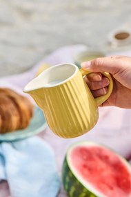 Sárga kerámia kancsó 200 ml MYNTE LEMONADE