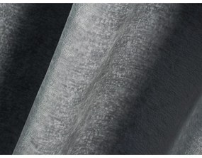 Szürke kárpitozott ágyneműtartós franciaágy ágyráccsal 180x200 cm Lupine – Micadoni Home