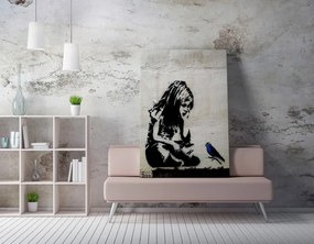 WY49 Banksy vászonkép, 50 x 70 cm