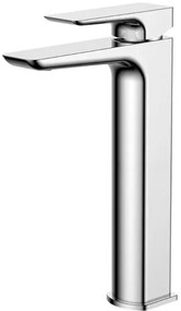 Magas mosdó csaptelep SAT Brevis leeresztőszelep nélkül króm SATBSBRE285