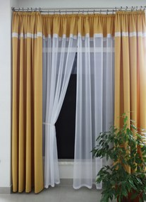 Mg Függöny Szett +Mézes Függöny strasszok pol