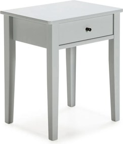 Világosszürke borovi fenyő éjjeliszekrény Bart – Marckeric