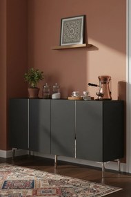 Poli 150 - Anthracite, Silver