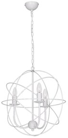 Csillár GLOBE 3 3xE14/60W fehér