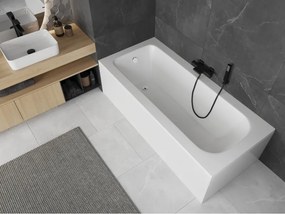 Mexen Vega téglalap alakú kád 140 x 70 cm burkolattal, fehér - 55011407000X