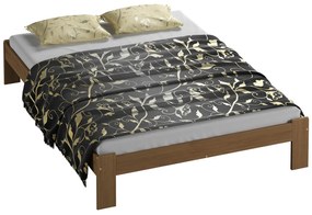 Fa ágy 120x200 Adéla tölgy