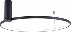 ZUMA LINE 89429-60BK HORIK Kerek Mennyezeti Lámpa Fekete LED IP20