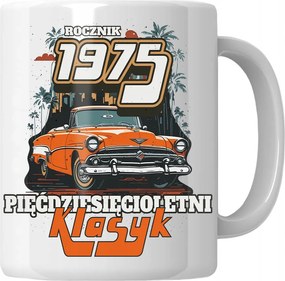 Bögre Évkönyv [írd Be Az Évjáratot] Klasszikus Autó Ajándék Születésnapra Ajándék