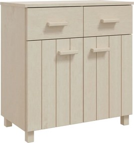 vidaXL HAMAR mézbarna tömör fenyőfa tálalószekrény 79 x 40 x 80 cm