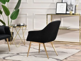 Fotel Osmol F (fekete + arany). 1110360