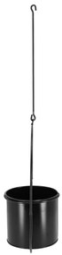 Planter fekete függő virágtartó - Esschert Design