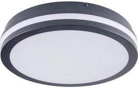 Kanlux Kanlux 38784 - LED Kültéri lámpa érzékelővel BENO 24/30W/230V 3000/3500/4000K IP65 antracit KX2566