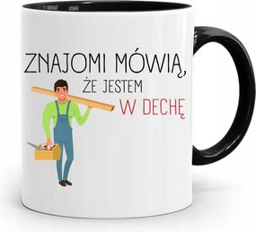 Bögre Fekete Ajándék Asztalosnak Lélegzetelállító Vagyok fényképes nyomattal