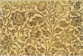 Divatos Flizelin Tapéta Ragasztóval Fali 3D Virágos minta 104x70 Ragasztó