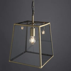 Endon klasszikus modern függeszték hurst antik sárgaréz átlátszó end95835
