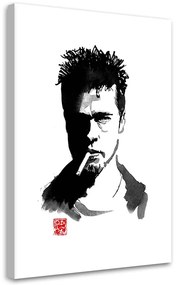 Gario Vászonkép Harcosok klubja, kemény Brad Pitt - Péchane Méret: 40 x 60 cm