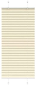 pliszírozott redőny krém 60x150 cm szövetszélesség 59,4 cm