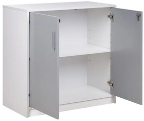 Szekrény Zirkone (fehér + szürke) . 1076653