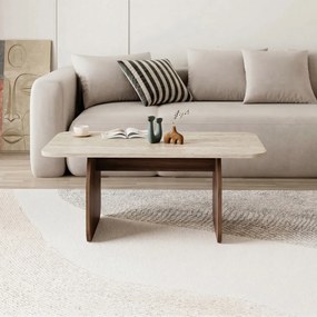 Pietra - Travertine, Milano Walnut