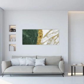 Kép - Zöld márvány N⁰1 (120x50 cm)