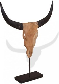 Bikakoponya szobor teak 66x15x88 cm