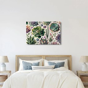 Kép - Pozsgás növények (90x60 cm)