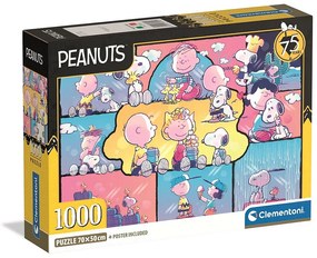 Snoopy Sweetest Days 1000 db-os Compact puzzle Clementoni