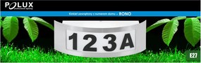 Polux RONO 309792 Fali lámpa 1x14W/E27 IP54