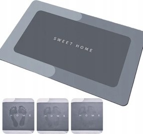 Nagy Fürdőszobaszőnyeg Gyorsan Száradó Nedvszívó Szőnyeg 60x40cm