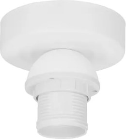 WENTA mennyezeti lámpa 1xE27/60W/230V, Ø 50 cm, bézs/juta