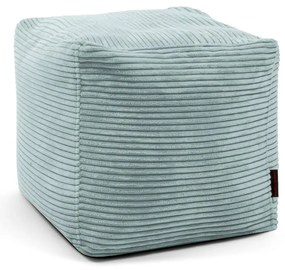 Mentazöld kordbársony babzsákfotel Up! MooG – SLOWDOWN