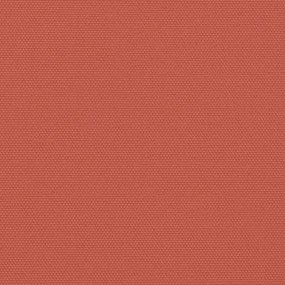 terrakotta behúzható oldalsó napellenző 120 x 1200 cm