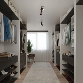 Sollux SL.1127 - Spotlámpa LEMMI 2xGU10/40W/230V fekete