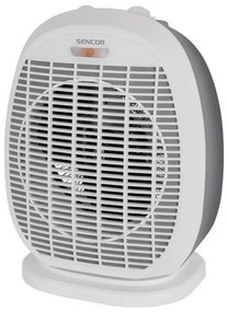 Sencor - Ventilátoros fűtőtest 1200/2000 W/230 V fehér/szürke