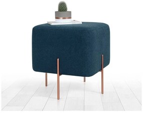 Sötétkék puff Copper – Artie