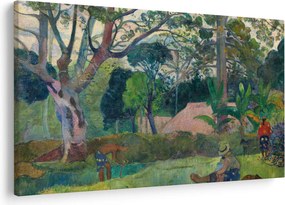 Kép - Paul Gauguin, Te raau rahi (The Big Tree), reprodukciók (90x60 cm)