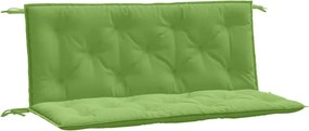 vidaXL 2 db melange zöld szövet kerti padpárna 120x50x7 cm