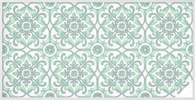 Öntapadós adatvédelmi fólia szélvédőre Zöld szimmetria 200x100