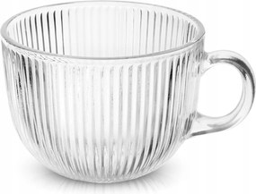 Nagy Kávés Pohár Tea Italok Magas Átlátszó 500 ML